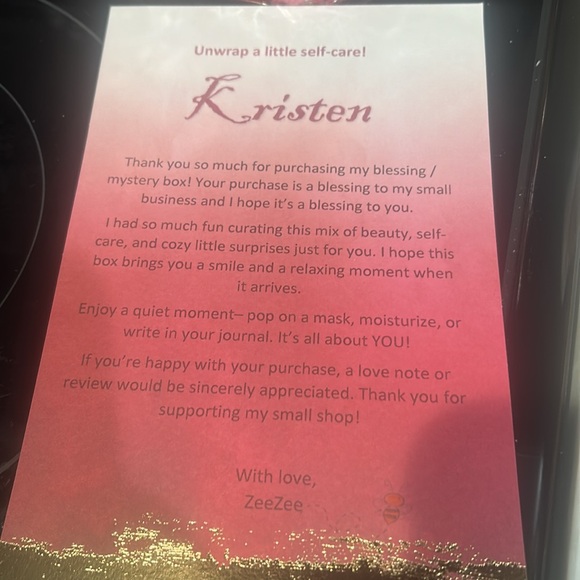 🏷️ FIVE ITEM Beauty & Self-Care Mystery Box - Picture 10 of 10
